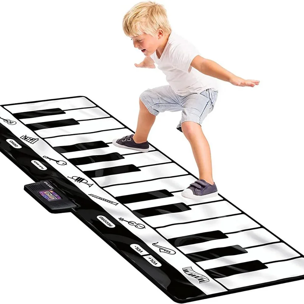 New Giant Floor Piano foldable mat Musical Instrument Toy 70